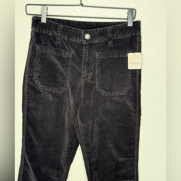 Free People High Time Kick Flare Pants Black Size 6 NWT - Picture 4 of 7